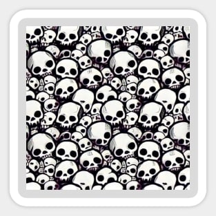 skull design Funny Sticker